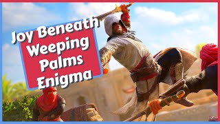 Joy Beneath Weeping Palms Enigma Guide in Assassins Creed Mirage
