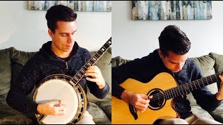 Video thumbnail of "Tetris Theme -  Korobeiniki (Guitar/Banjo solo) - Jamie Dupuis"
