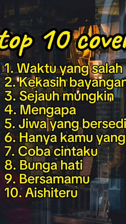 10 LAGU COVER TERBAIK TAMI AULIA #tamiaulia #tamiauliacover #tamiaulialiveacoustic #trending