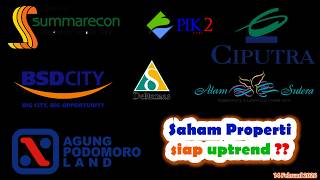 Analisa Teknikal BEST APLN ASRI BSDE CTRA DMAS LPKR PWON SMRA PANI CBDK SSIA DILD BKSL