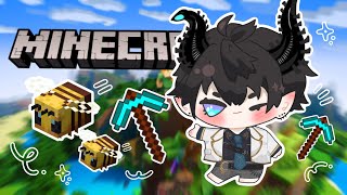 working on my build 【MINECRAFT】 【NIJISANJI EN | Ren Zotto】