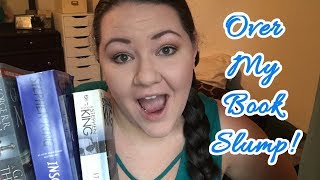 IM OVER MY BOOK SLUMP!! | Leighannes Lit