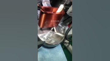 Precision Square Coil Winding with Auto Programming | Flat Copper Wire for Power Systems