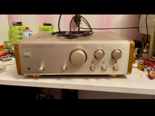 【ジャンク品】SANSUI AU-a907XR【動作不良】 Sansui AU-α907XR. Maintenance after maintenance. Part 1 - YouTube