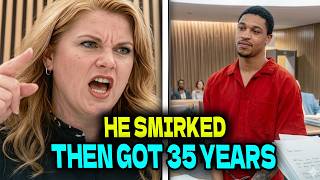 Smirking Defendant Makes HUGE Mistake in Court—Judge West Gives 35 Years