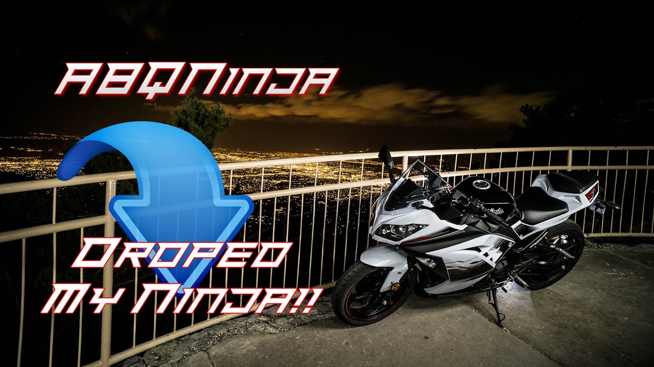 I Dropped My Ninja 300!!!