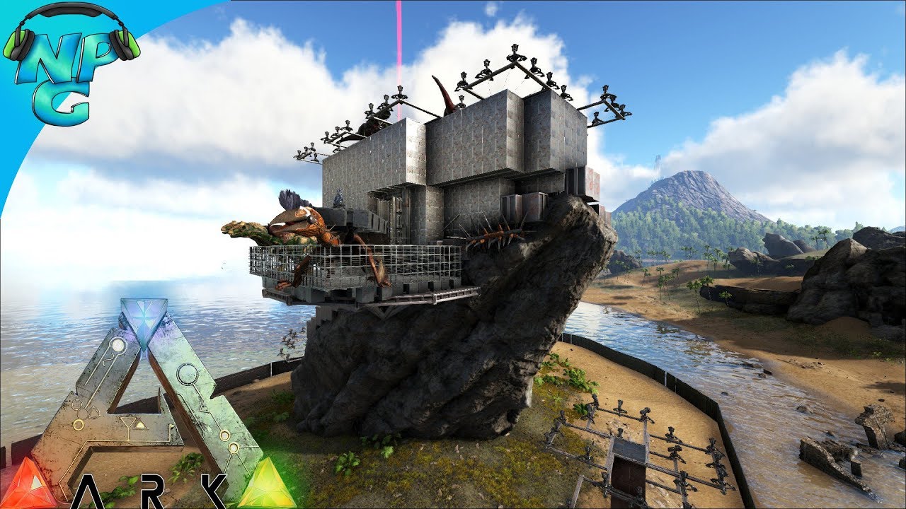 World War ARK - Creative Strategies for a Carno Island 2 Men 1 Base Raid! 