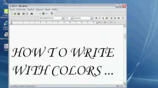 how to write with colors in Bitefight