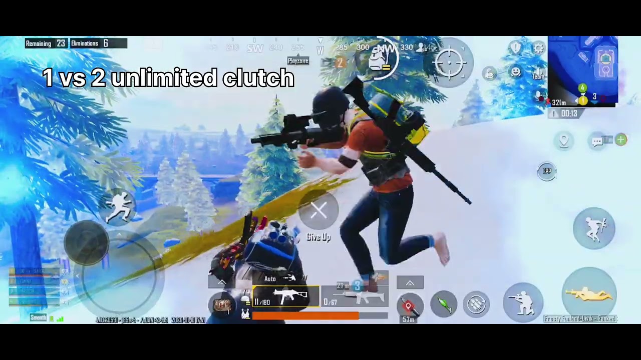 10 Total Finish In Livik match| 1 vs 2 unlimited clutch in classic mode /