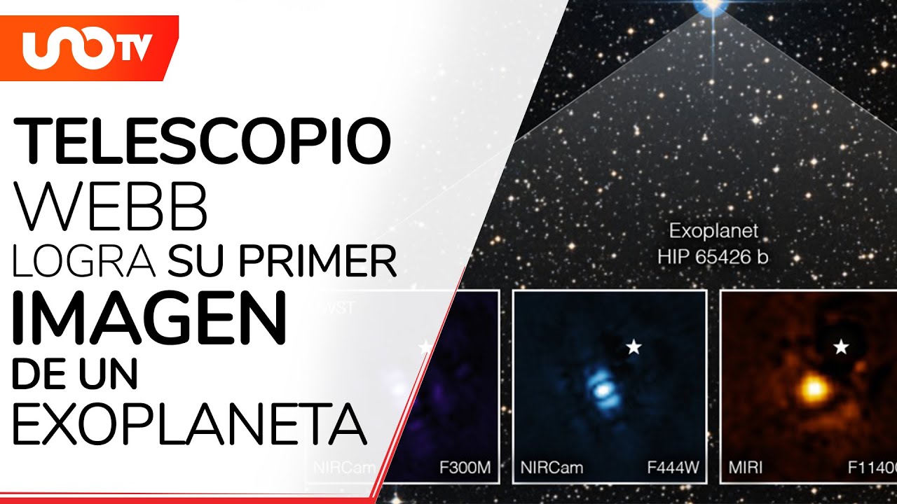 El telescopio James Webb de la NASA toma su primera imagen de un exoplaneta