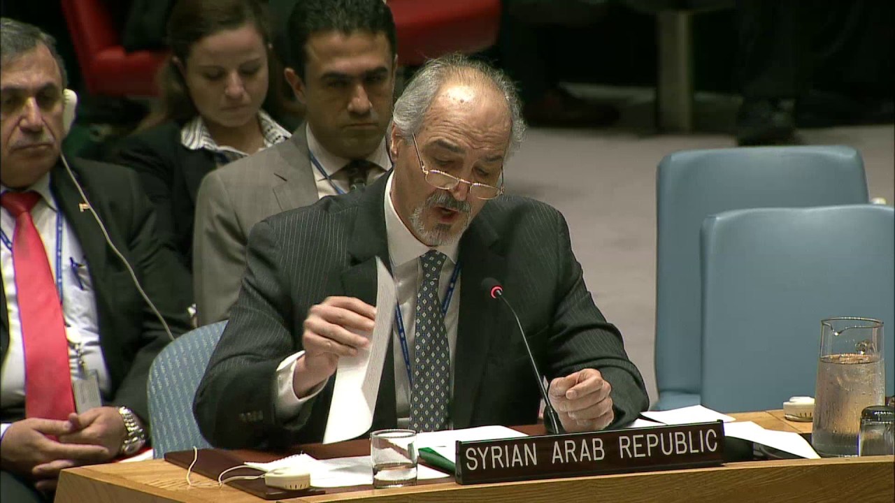 بيان السفير د.بشار الجعفري في مجلس الأمن 12-4-2017