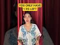 YOU ONLY HAVE ₹1😂😨 #ytshorts #shorts #funny