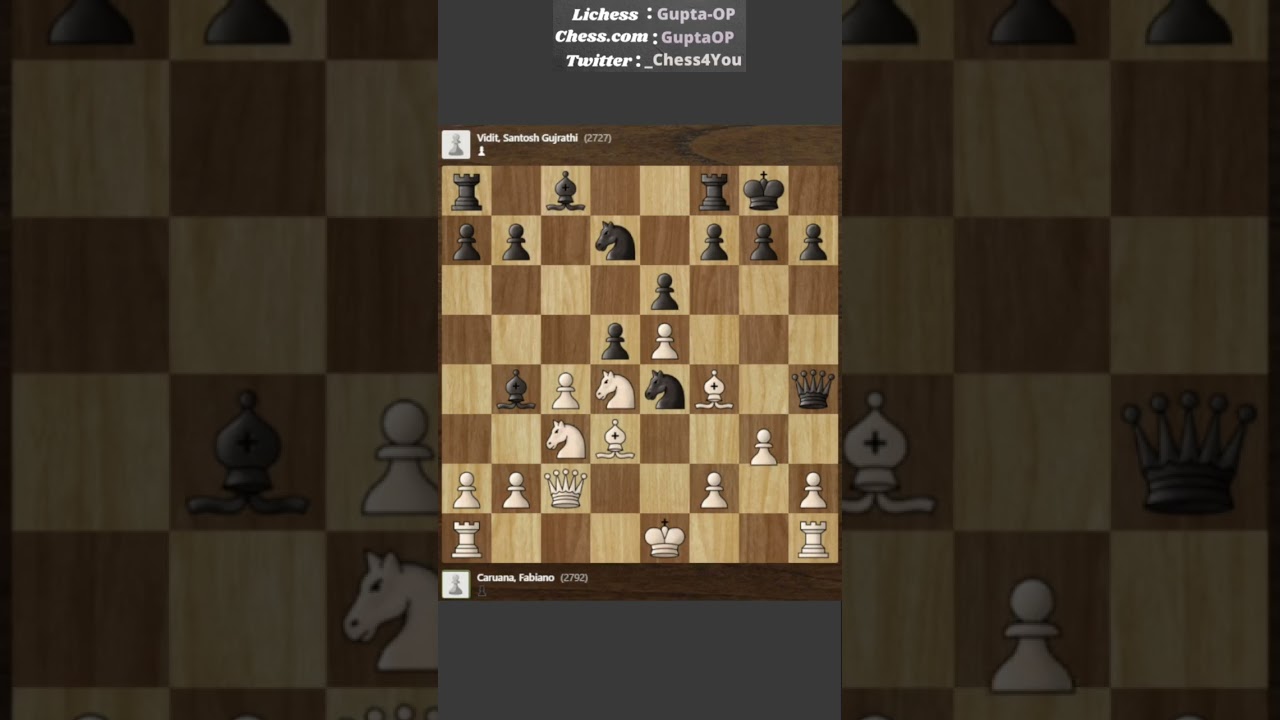 Vidit forgets his prep | Caruana punishes | World Rapid Chess Championship 2021 