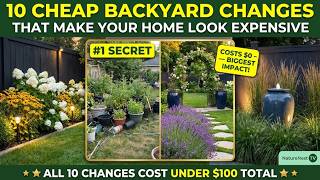 10 CHEAP Backyard Changes That Make Your Home Look RIDICULOUSLY Expensive — Nobody Tells You