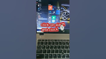 How to set Alarm 🚨 in laptop ✨ #comp #shortcuts #amazing #amazing💯😱🆗