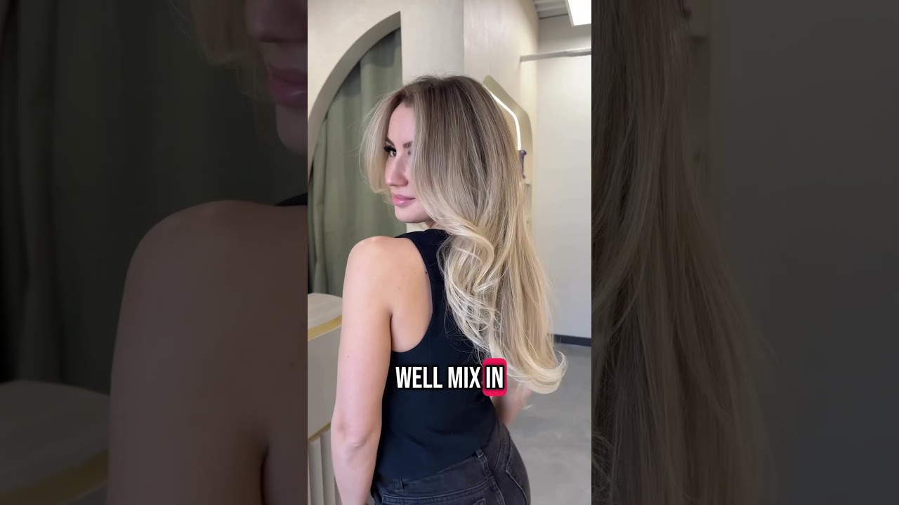 Old money blonde perfect balayage formula