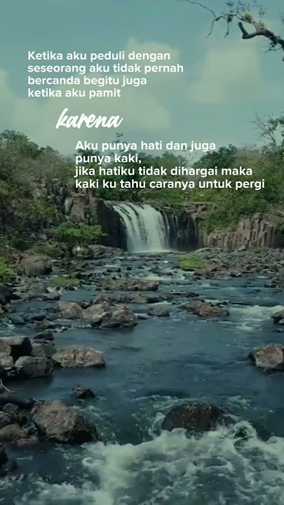 Aku pamit - Story whatsapp