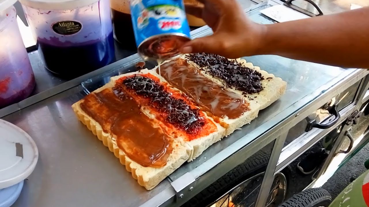 JAJANAN TERLARIS INDONESIA STREET FOOD ROTBAK ROTI BAKAR ALA ALA