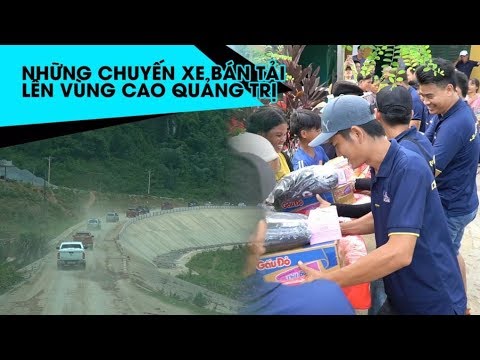 Video Đoàn xe bán tải 'rồng rắn' chở hàng từ thiện lên vùng... - youtube