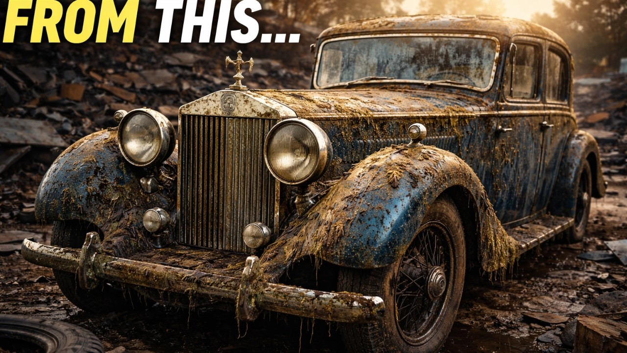 Blue Rolls-Royce, 1930,10.2$ Millon  deep ocean blue restoration,