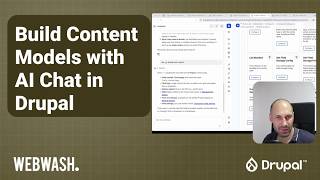 Full Build Content Models with AI Chat in Drupal News