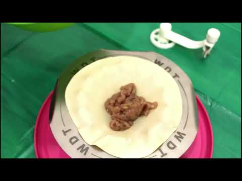 Апарат для приготування хинкали та ніж для тіста в подарунок, відео 2