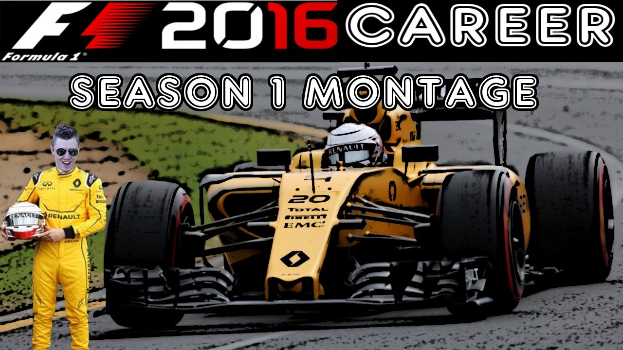F1 2016 Career - Season 1 Montage!