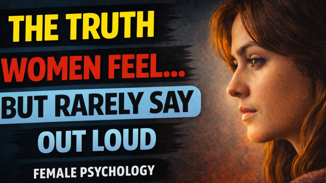 This Is the Truth Women Feel… But Rarely Say Out Loud | Female Psychology