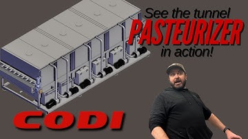 See the Tunnel Pasteurizer in Action