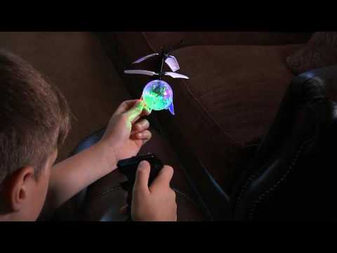 Mindscope Sky Lighter HoverSphere Levitating Remote Control Light Up LED Flying Sphere