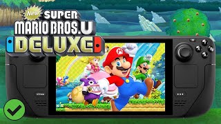 New Super Mario Bros. U Deluxe - Eden Emulation on Steam Deck