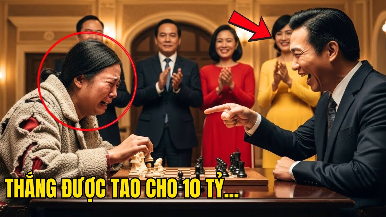 Không ai tin cô ấy có thể thắng - Cho đến khi cả khán phòng đứng dậy vì nước cờ cuối cùng