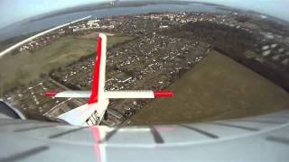 Flying Devils Stralsund   der erste F-Schlepp 2012    Wilga--------Minimoa