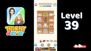 Tricky Story Normal Level 39 – Put the food in the right place