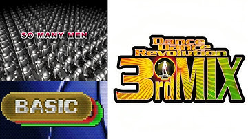 [DDR 3rd Mix JPN CS] So Many Men - Basic Mode