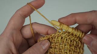 Twisted Tunisian Simple Stitch