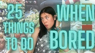25 things to do when bored instead of DOOM SCROLLING