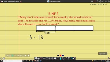 5.NF.2 - Subtracting Fractions Word Problems