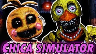 UNLOCKING 2 NEW CHICAS AND CUPCAKE | FNaF Chica Simulator (Five Nights at Freddy's) Gameplay Part 2