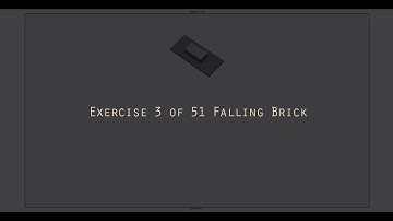 Exercise 3 | Falling Brick from Shelf