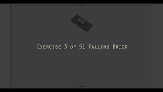Exercise 3 | Falling Brick from Shelf Wealth