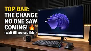 Windows 11 Finally Got a Top Bar! 🤯 Microsoft Just Changed Everything (2026) | ™ |