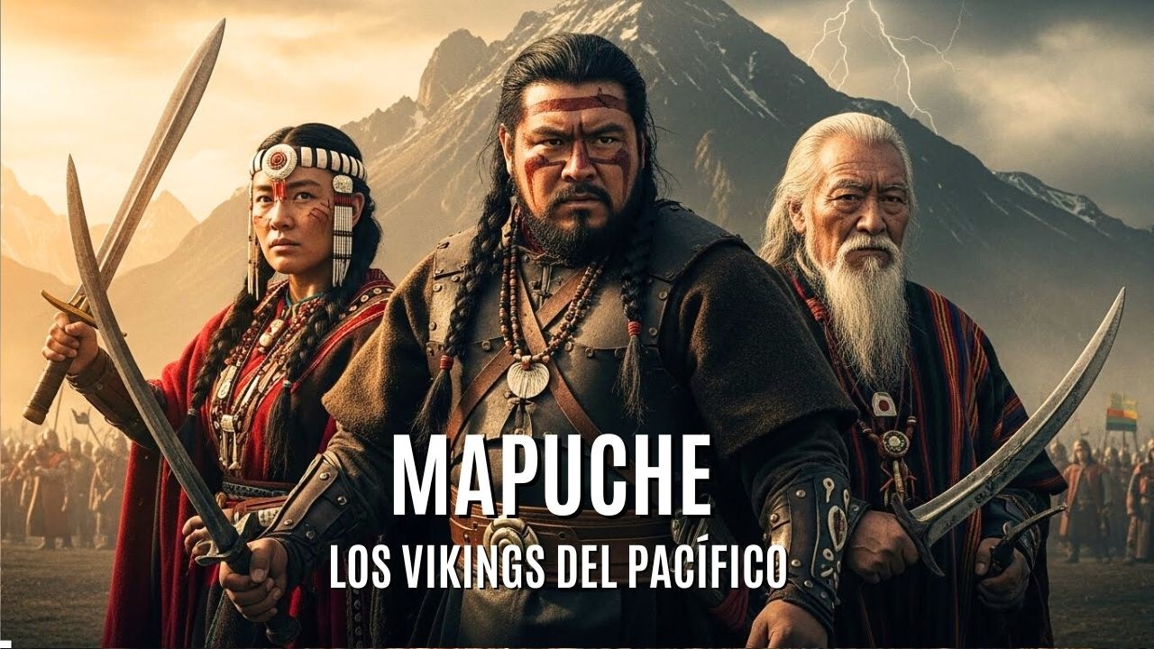 VIKINGS DEL PACÍFICO | Por Qué los MAPUCHE Son Comparados los GUERREROS MÁS FEROCES de la Historia