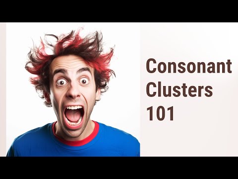 Consonant Cluster Meaning In English