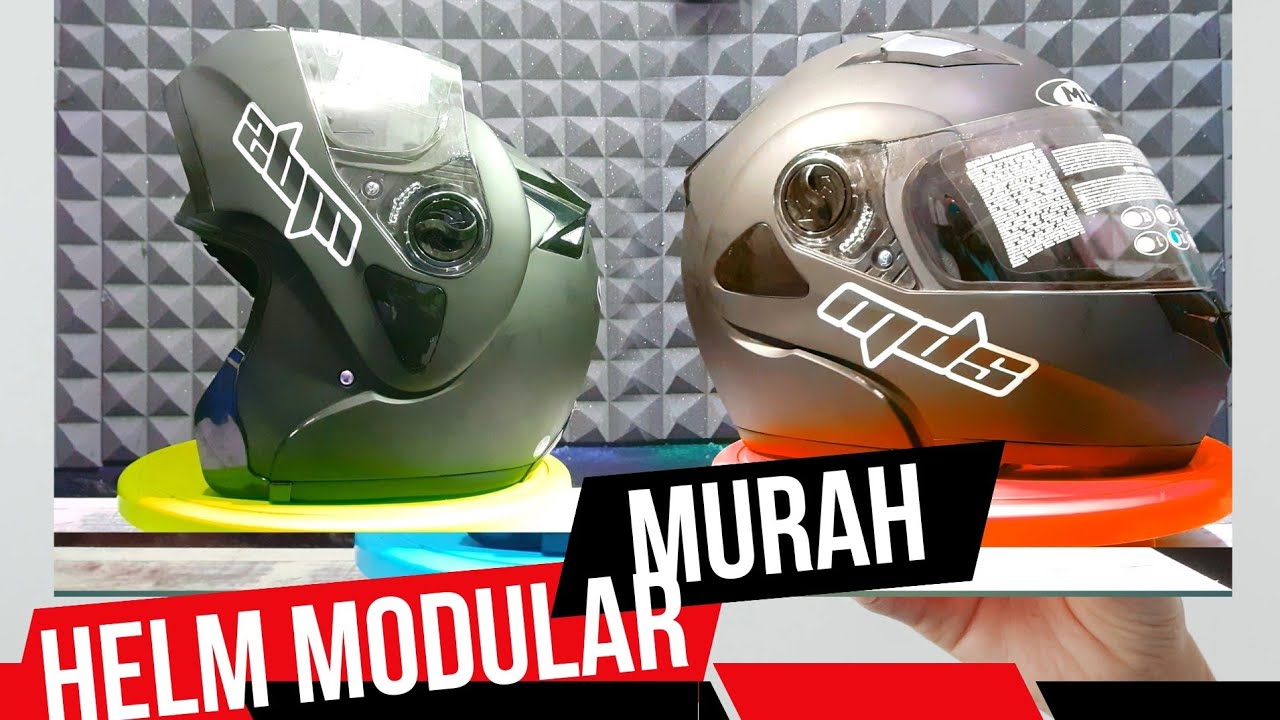 Review Helm Modular MDS Pro Rider: Murah tapi Fungsional (Full Face & Half Face!)