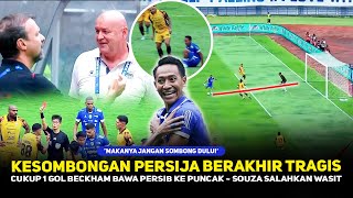 Download Lagu KESOMBONGAN BERAKHIR TRAGIS❗️Gol Beckham Buat Pelatih Persija Ngamuk, Persib Kudeta Puncak Klasemen MP3