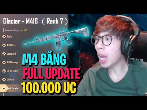 Video Dồn 100 000 UC Nâng Cấp M416 Băng - Upgrade M416 -... - youtube