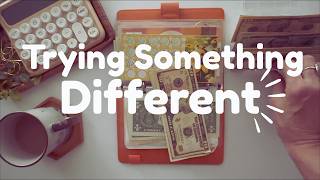Cash Stuffing $70 A Different Way