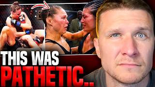 Ronda vs Gina was EMBARRASSING… MVP MMA Has ALOT To Work On