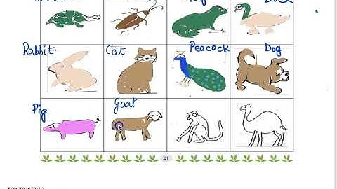 Class 3 PSEB My World (Environment Studies) - Animals: An introduction (Lesson- 7) (Part 1)